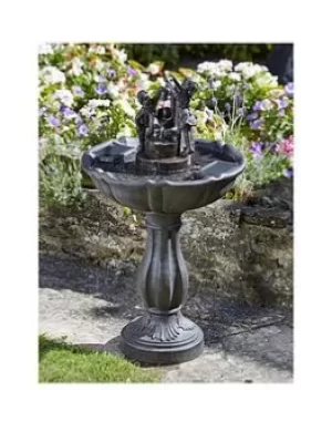 Image of Smart Solar Tipping Pail Solar On Demand Water Feature