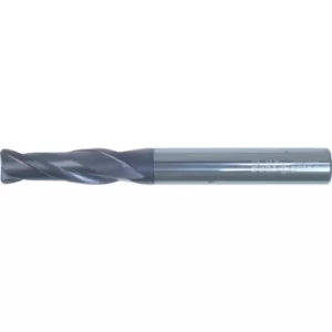 Image of 6X1.0MM St/Sh 2FL Corner Radius Slot Drill Q-Coat