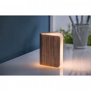 Image of Gingko Mini Smart Book Light - Walnut