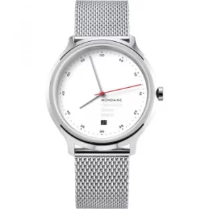 Image of Unisex Mondaine Helvetica Regular Spiekermann Edition Watch