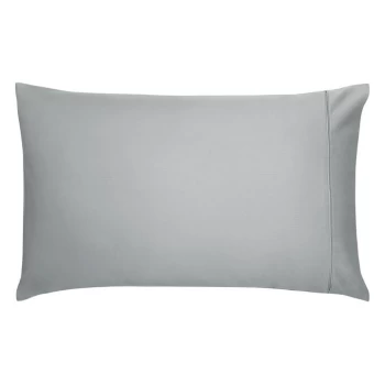 Image of Bedeck of Belfast Fine Linens 600TC Plain Dye Standard Pillowcase - GREY