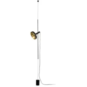Image of Faro WHIZZ Black, Golden Pendant, Floor Lamp