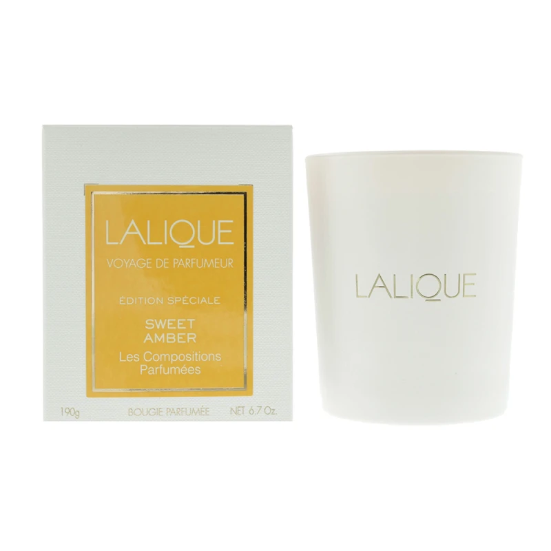 Image of Lalique Sweet Amber Candle 190g