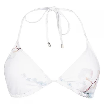 Image of Ted Baker Serene Triangle Bikini Top - White