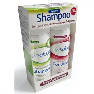 Image of Salcura Omega Rich Shampoo 200ml Pack (with FREE CONDITIONER 200ml)...