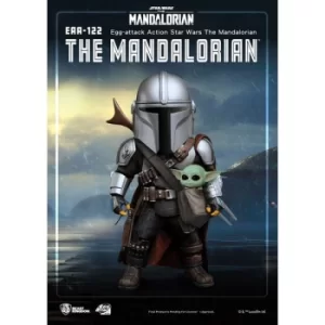 Image of Star Wars The Mandalorian Egg Attack Action Action Figure The Mandalorian 17 cm
