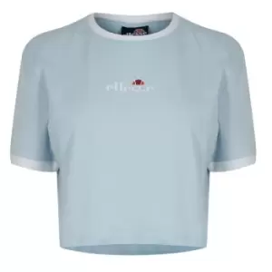 Image of Ellesse Womens Derla Cropped T-Shirt - Blue