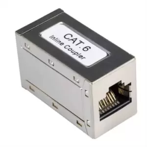 Image of Roline Cat6 RJ45 Modular Coupler, 2 Port, STP