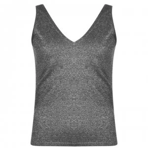 Image of Biba Metallic Cami Vest - Pewter