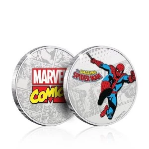 Image of Marvel Spider-Man Collector's Limited Edition Coin (Silver)