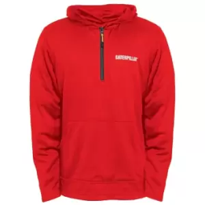 Image of Caterpillar Mens Guardian Hoodie (Medium) (Red Tide)