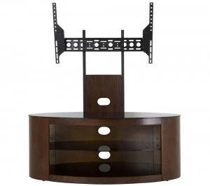 Image of AVF Buckingham 1000 TV Stand with Bracket Walnut