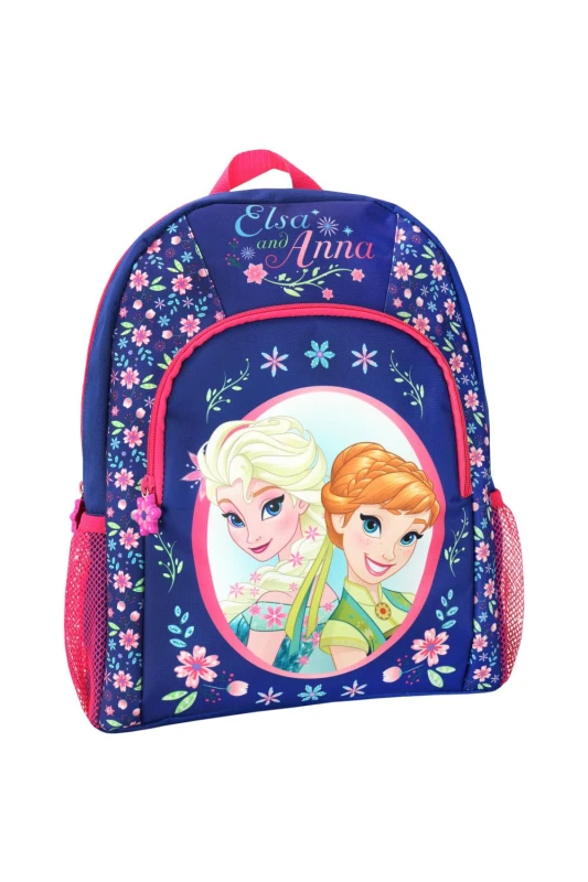 Image of Disney Frozen Anna And Elsa Backpack Navy