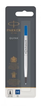 Image of Parker Quink Roller Ball refill Medium Blue