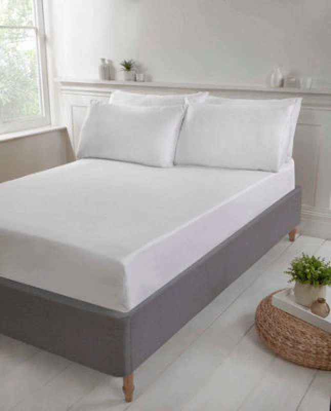 Image of Rapport Home PH Fitted (16") Sheet in White Size: King White Unisex King