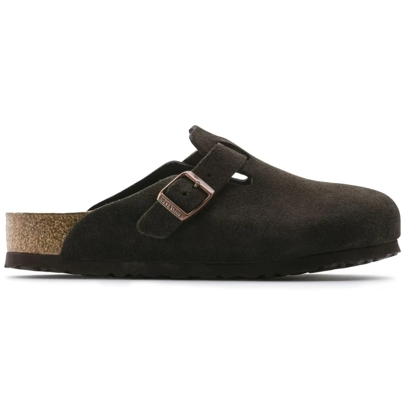 Image of Birkenstock Clogs Birkenstock Boston Leve Marron Unisex 35