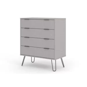 Image of Augusta Grey 4 drawer chest of drawers