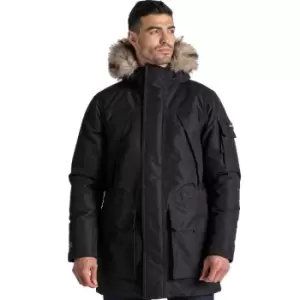 Image of Craghoppers Mens Bishorn Waterproof Breathable Parka Jacket XL - Chest 44' (112cm)