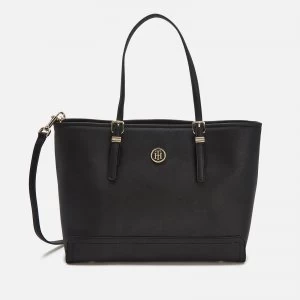Image of Tommy Hilfiger Womens Honey Medium Tote Bag - Black