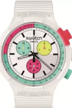 Image of Unisex Swatch The Purity Of Neon Watch SB06W100