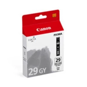 Image of Canon PGI29 Grey Ink Cartridge