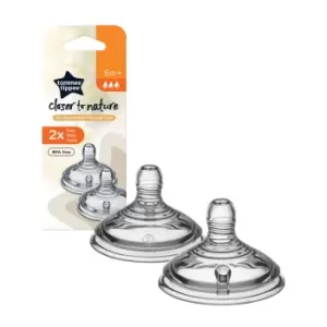 Image of Tommee Tippee Closer to Nature Fast Flow Treats 2 Pack