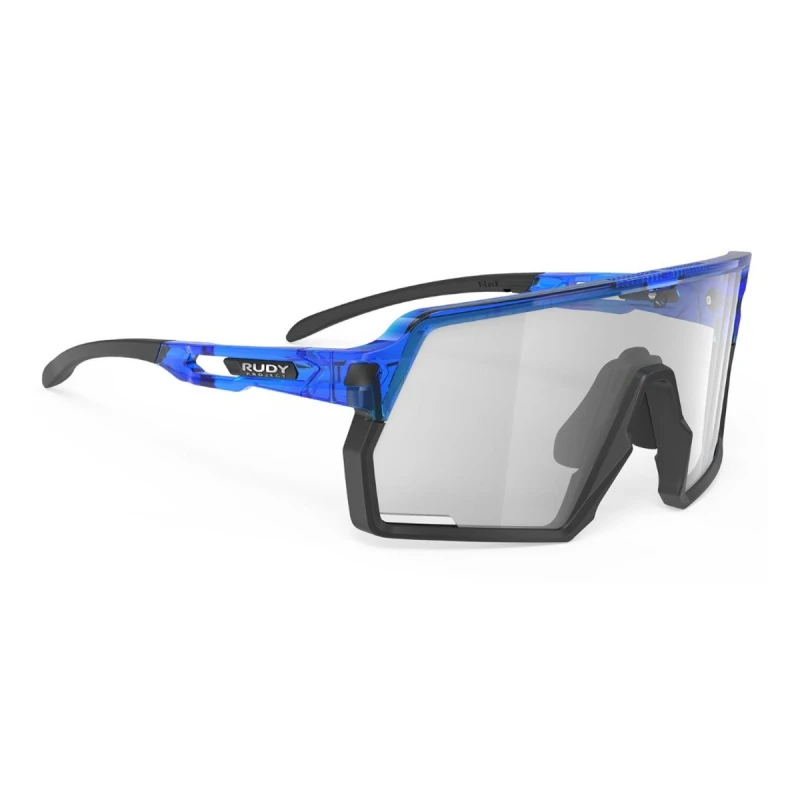 Image of Rudy Project Kelion Crystal Blue Impactx Photochromic 2 Laser Black Glasses