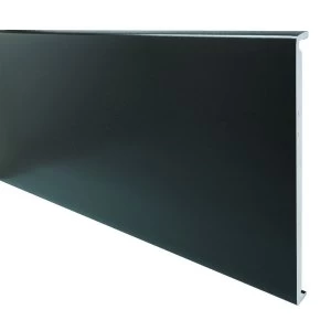 Image of Wickes PVCu Black Box End Board 18 x 450 x 1250mm
