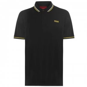 Image of Hugo Boss Daruso Short Sleeve Polo Shirt Black Size L Men