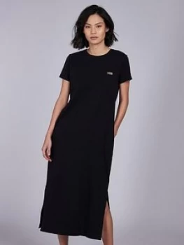 Image of Barbour International Spitfire Jersey Dress - Black