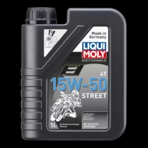 Image of LIQUI MOLY Engine oil 15W-50, Capacity: 1l 2555