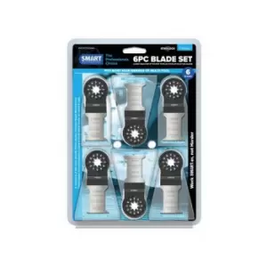 Image of Smart - ST6MAK Starlock 6 Piece Multi Tool Blade Pack