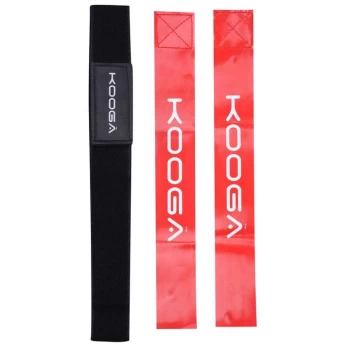 Image of KooGa Tag Rugby Belt - Black/Red