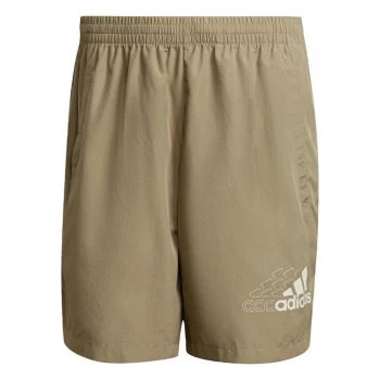 Image of adidas Essentials Logo Woven Shorts Mens - Orbit Green