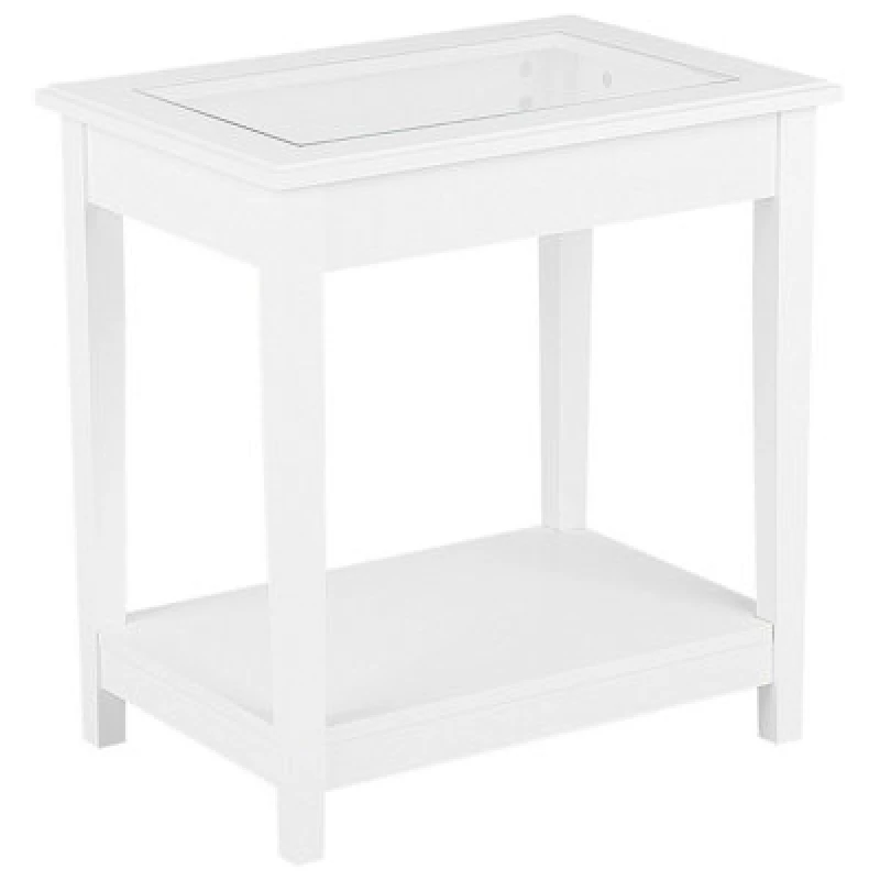 Image of Beliani Side Table Attu White