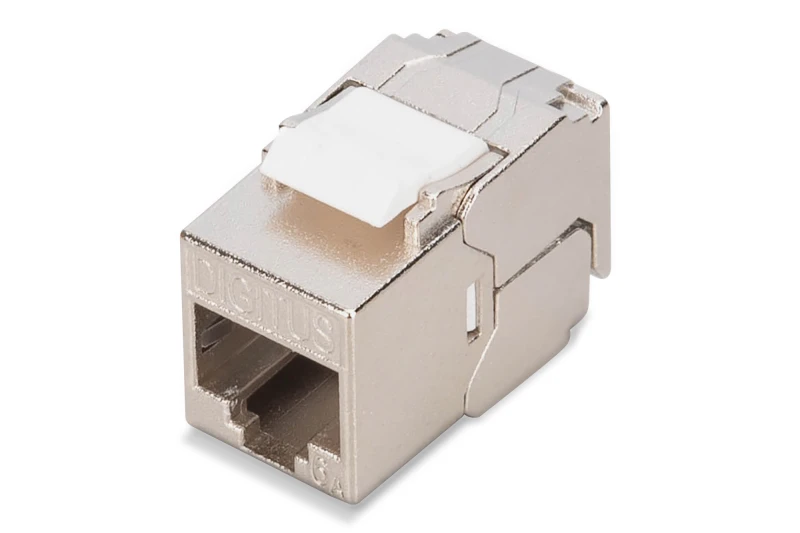Image of Digitus CAT 6A compact keystone module. shielded. tool-free mounting c
