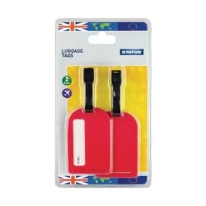 Image of Status Travel Luggage Tags Pack of 20 SLUGGAGETAG2PK10