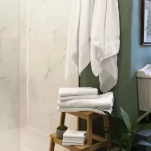 Image of Loft Combed Cotton 10 Piece Complete Towel Set White