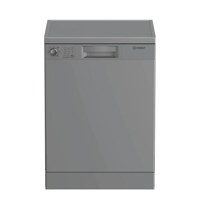 Image of Indesit IN2FE13DT9SUK Full Size Dishwasher - Silver - E Rated