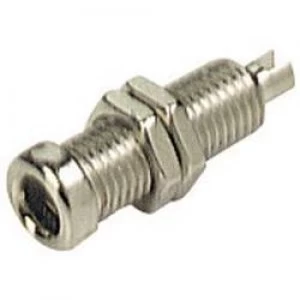 Image of Jack socket Socket vertical vertical Pin diameter 4mm Nickel coated