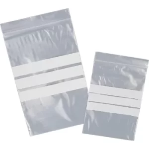 Image of 5"X7.1/2" Write-on Grip Seal Bags, Pk-1000