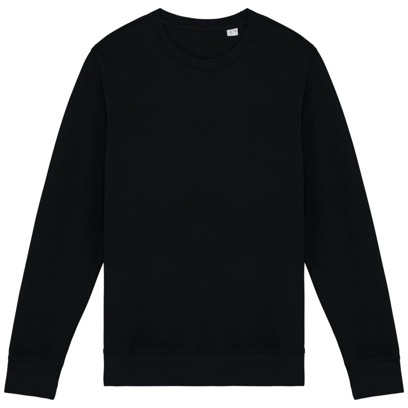 Image of Native Spirit Mens French Terry Sweatshirt in Black Size: XS Black Male XS