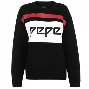 Image of Pepe Jeans Frankie Sweater - Black/White