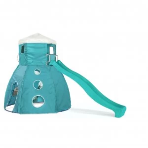 Image of Plum Climbing Frame and Slide - Teal