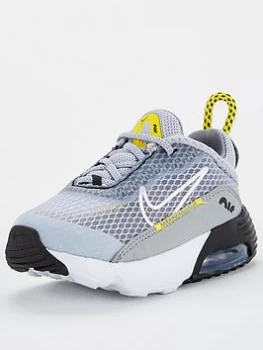 Image of Nike Air Max 2090 Infant Trainers - Grey/White, Size 6.5