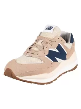 Image of 57/40 Suede Trainers