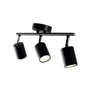 Image of Nordlux Explore 3 Light Spotlight Bar - Black