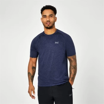 Image of Everlast Poly T-Shirt - Navy Marl