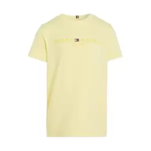 Image of Tommy Hilfiger Children's Essential T Shirt - Yellow