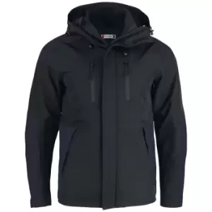 Image of Clique Unisex Adult Stafford Jacket (S) (Dark Navy/Black)
